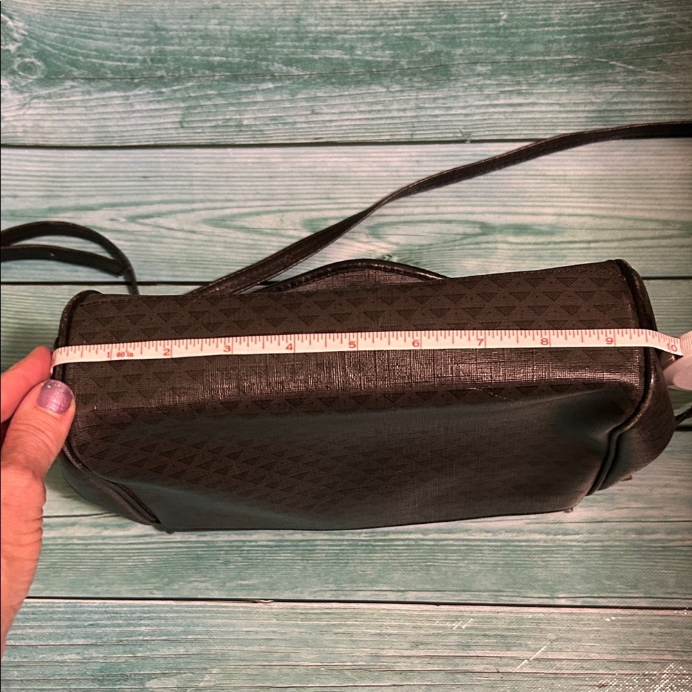 Liz Claiborne Vintage 1984 Black Crossbody Bag - Picture 8 of 9
